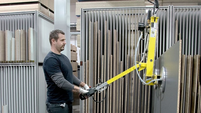 Arbeitshilfe für bessere Ergonomie