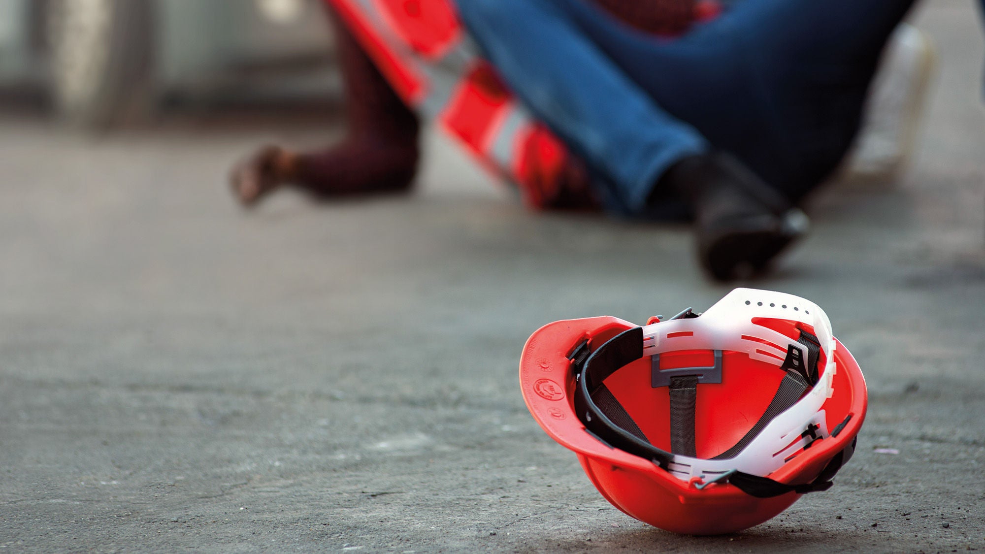 Absturz vom Fahrzeug