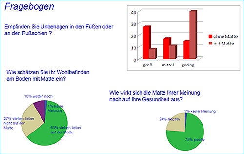 Abbildung: Messstudie Ergebnisse Fragebogen