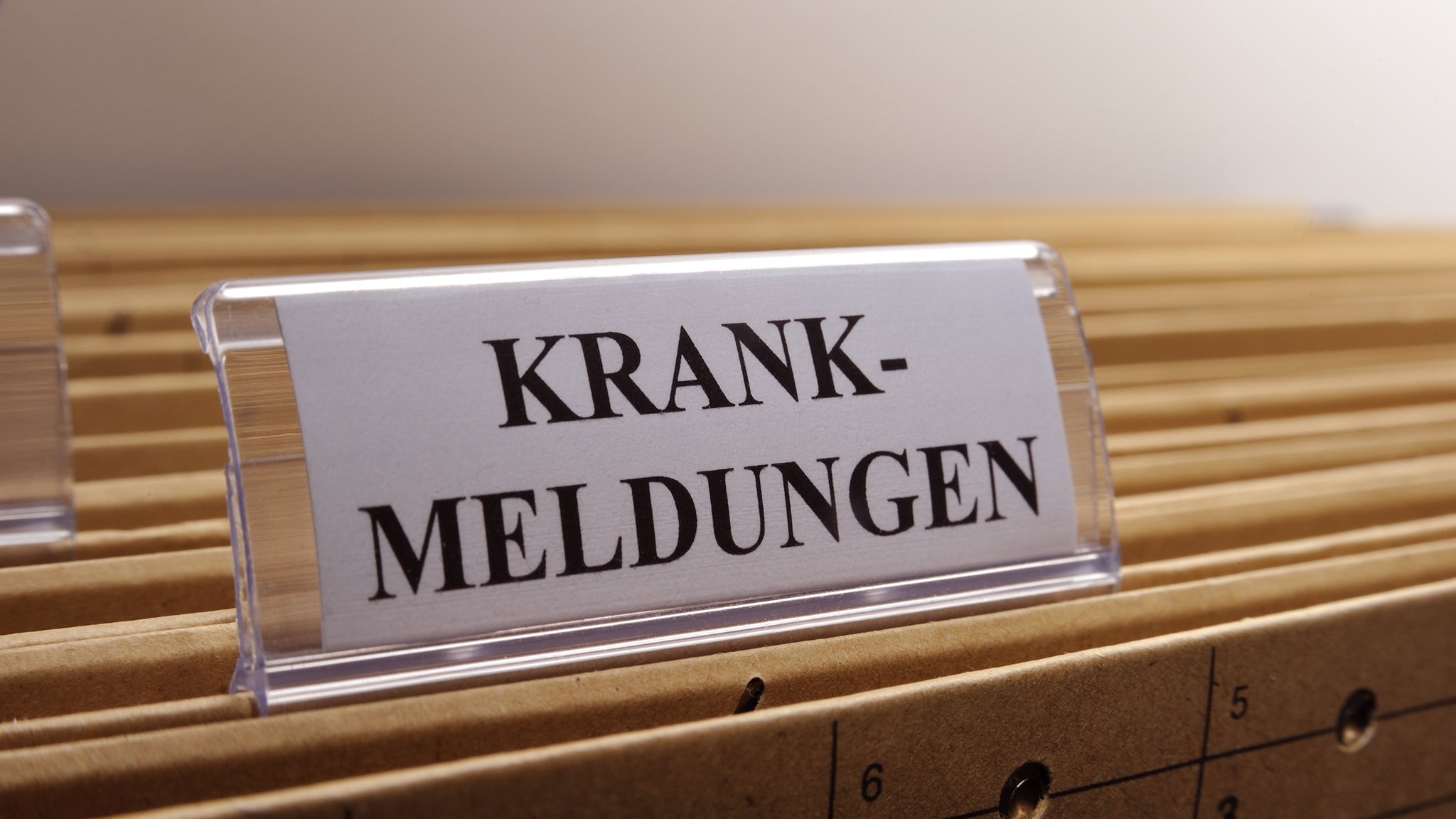 Symbolbild Krankmeldungen