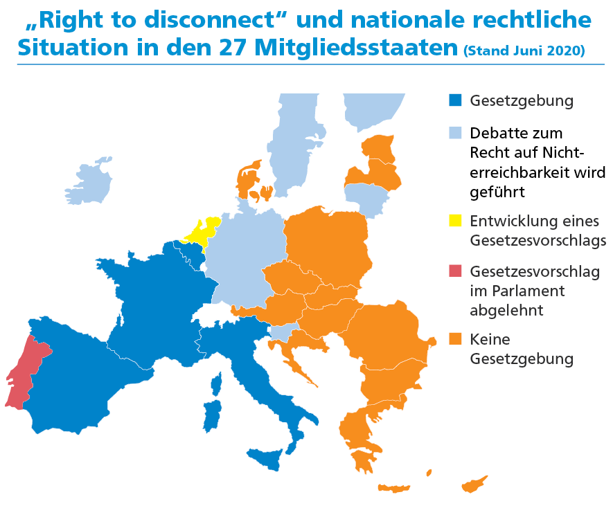 Karte der europäischen Nationen