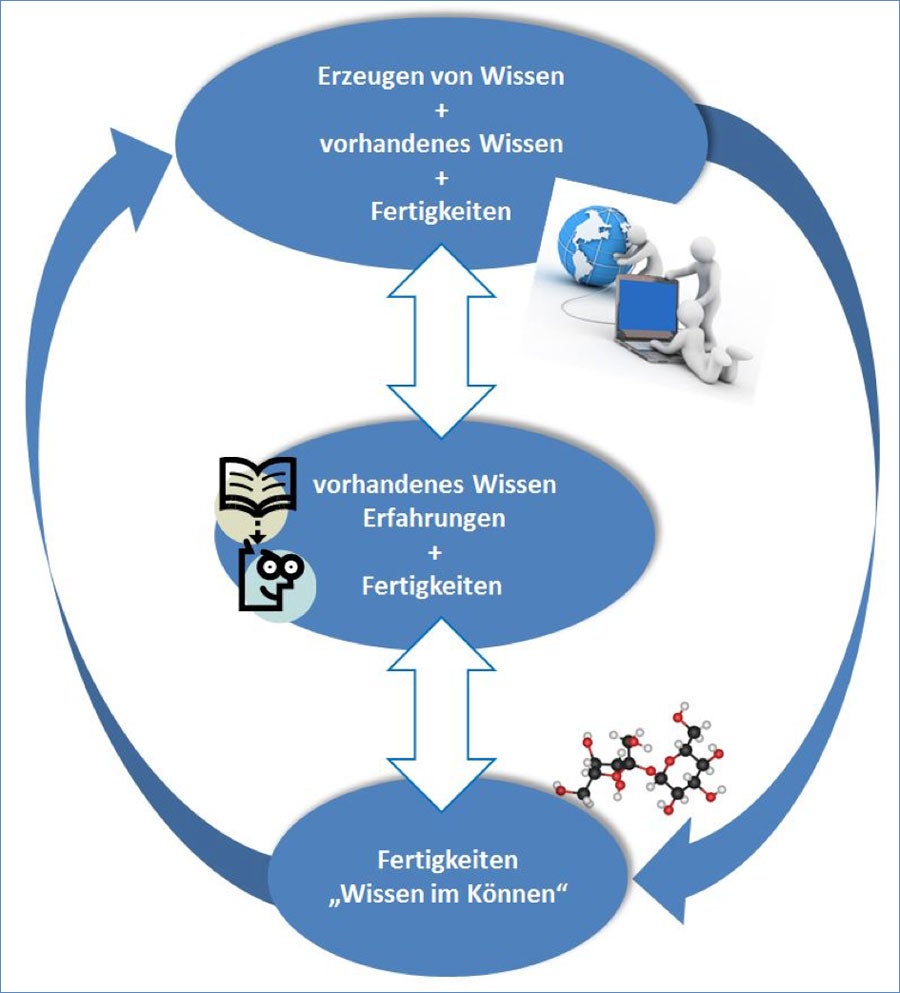 Abbildung: Ebenen der Ausführungsregulation von Handlungen