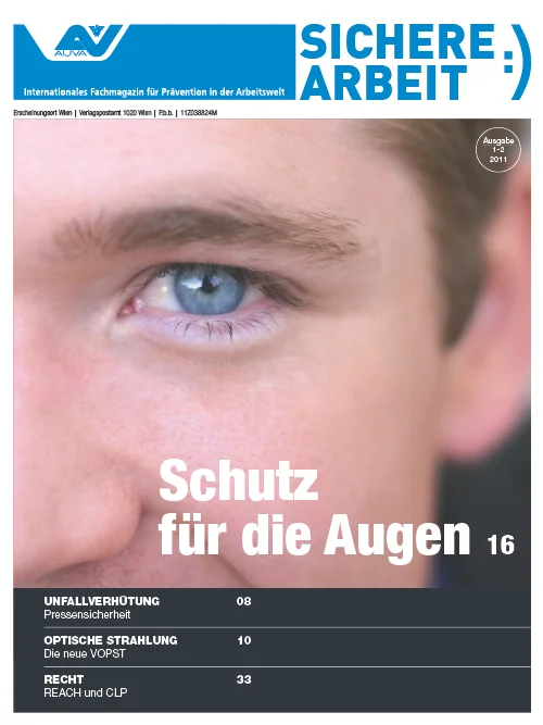Sichere Arbeit Ausgabe 1-2 2011
