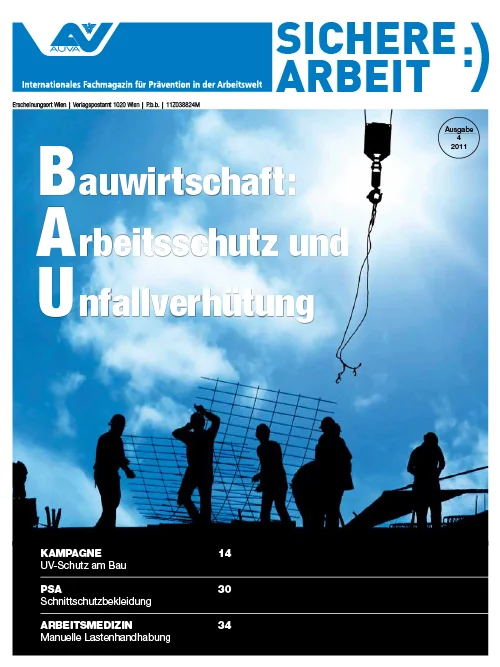 Sichere Arbeit Ausgabe 4 2011