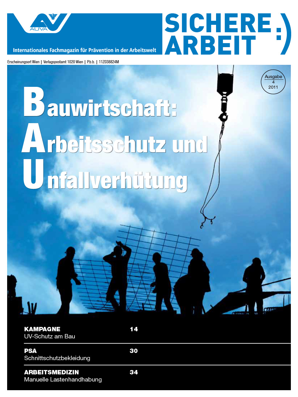 Sichere Arbeit Ausgabe 4 2011