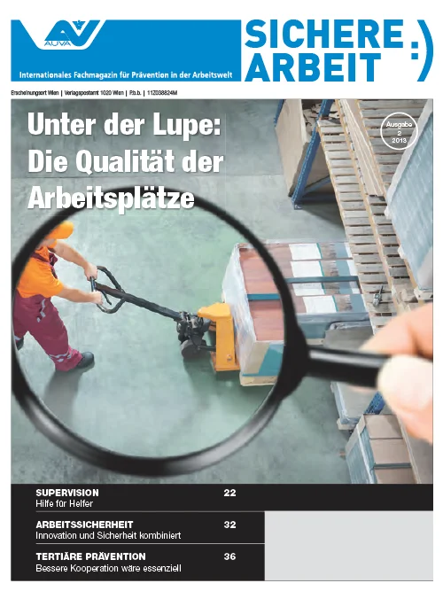 Sichere Arbeit Ausgabe 2 2013