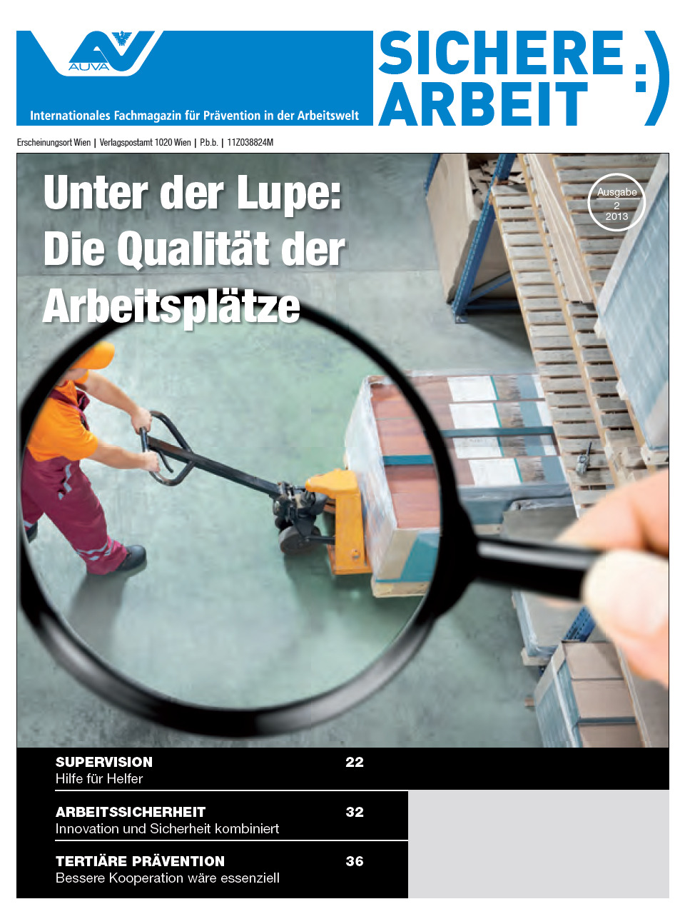 Sichere Arbeit Ausgabe 2 2013