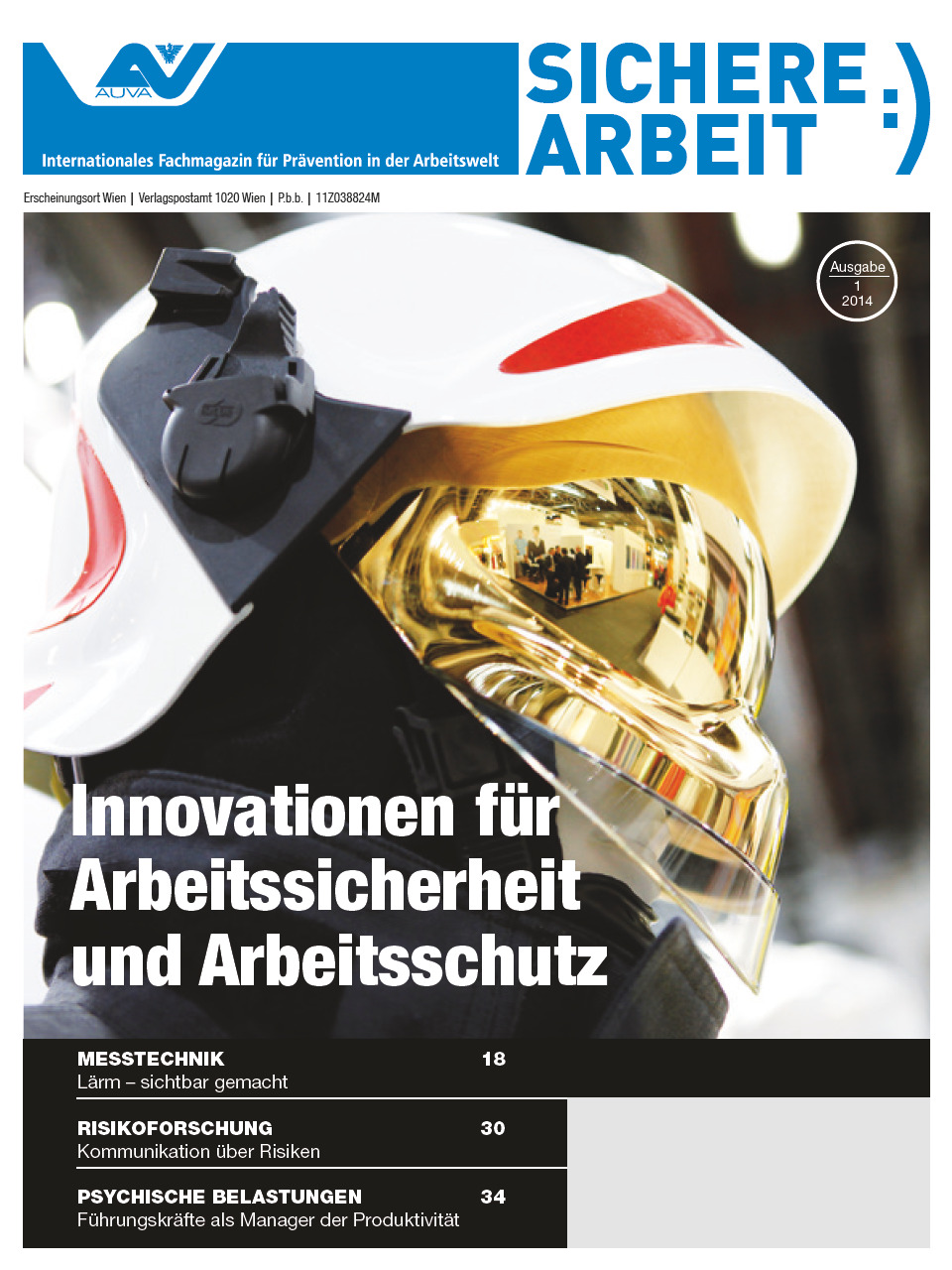 Sichere Arbeit Ausgabe 1 2014