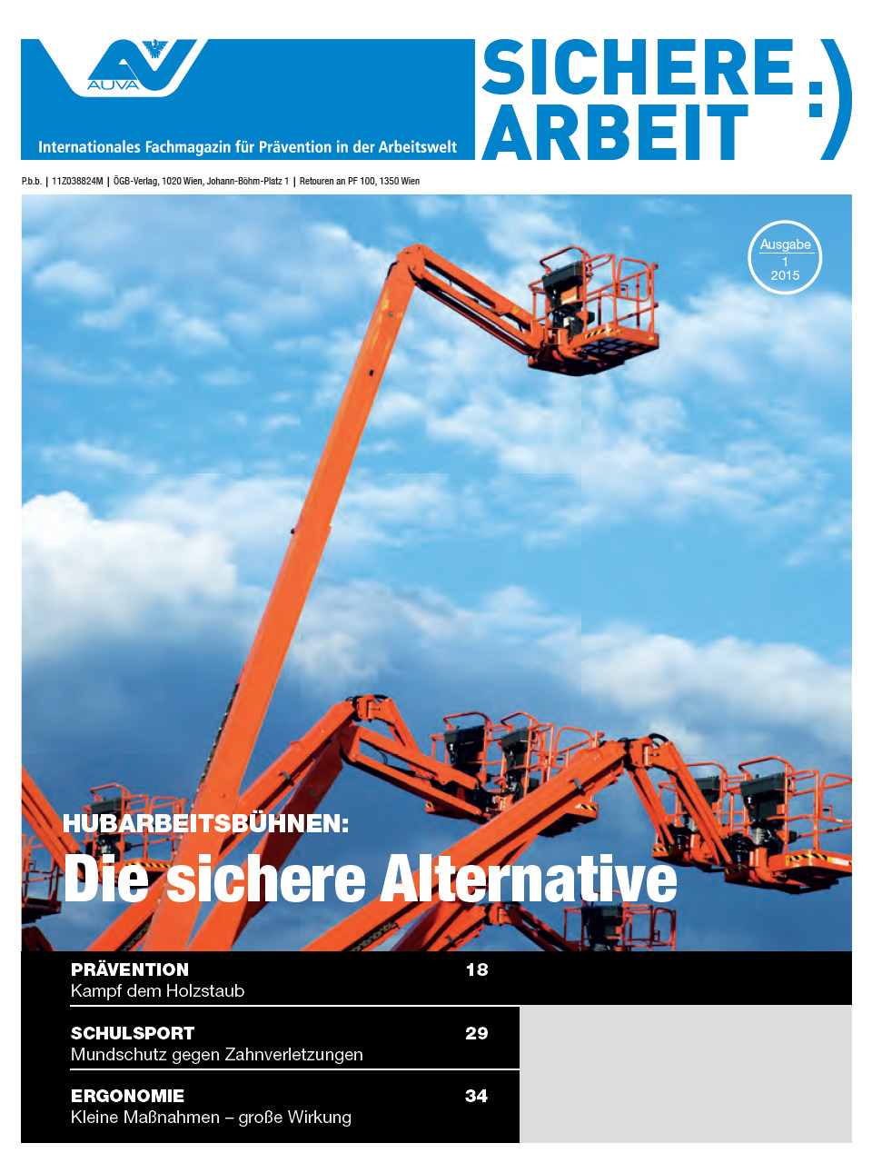 Sichere Arbeit Ausgabe 1 2015