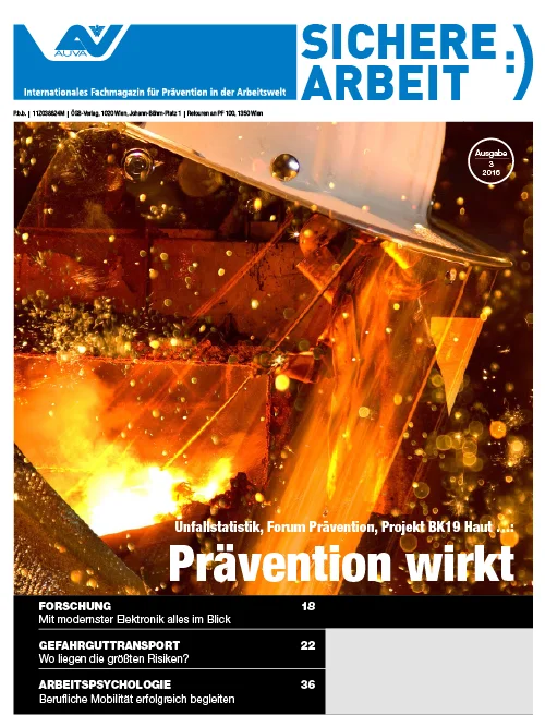 Sichere Arbeit Ausgabe 3 2016