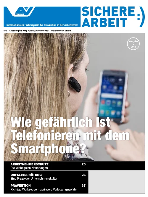 Sichere Arbeit Ausgabe 4 2016