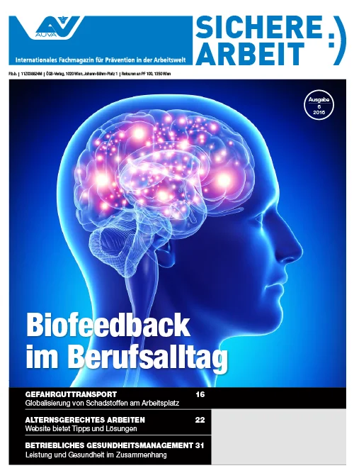 Sichere Arbeit Ausgabe 6 2016