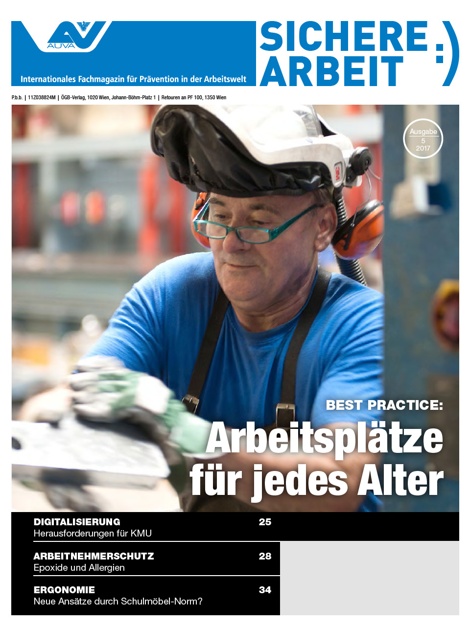 Sichere Arbeit Ausgabe 5 2017