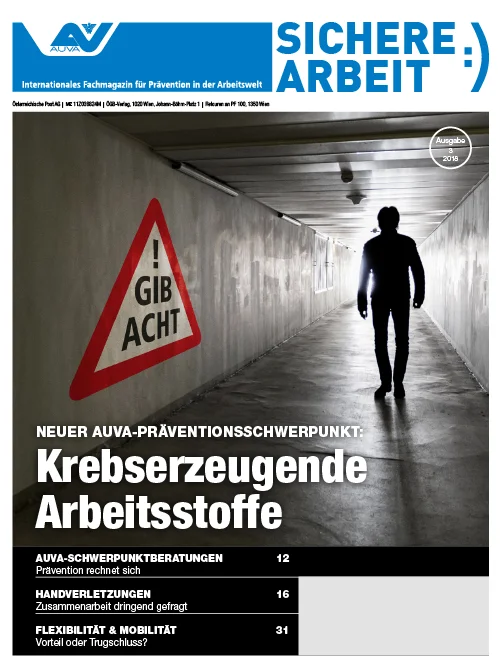 Sichere Arbeit Ausgabe 3 2018
