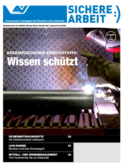 Sichere Arbeit Ausgabe 5 2018