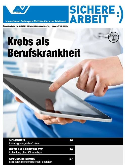 Sichere Arbeit Ausgabe 2 2019