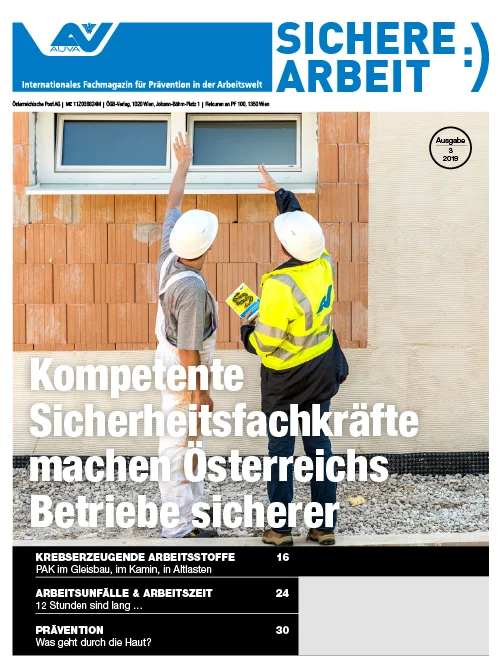 Sichere Arbeit Ausgabe 3 2019
