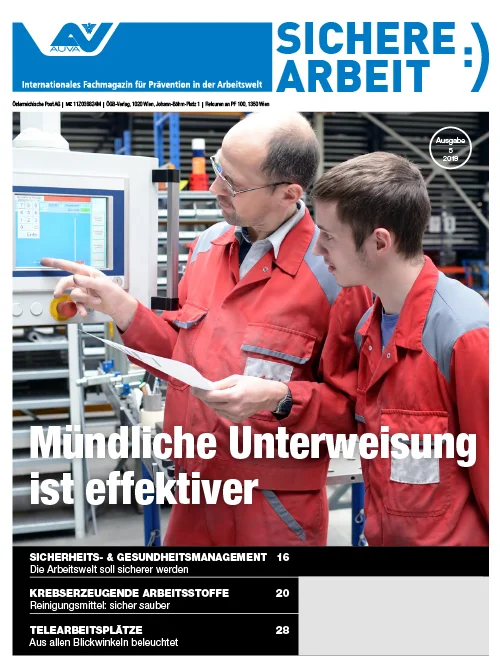 Sichere Arbeit Ausgabe 5 2019