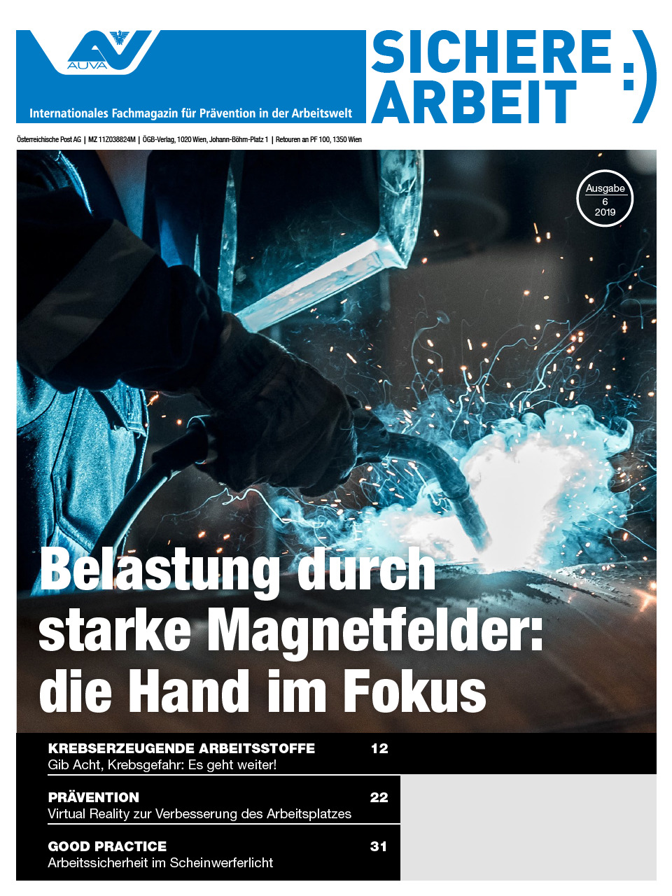 Sichere Arbeit Ausgabe 6 2019