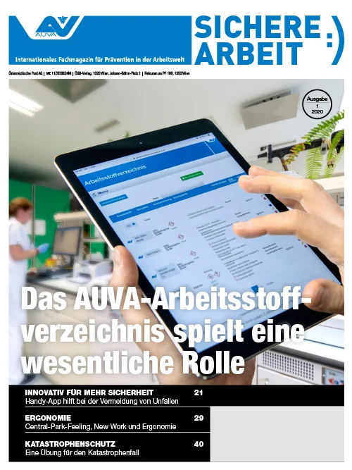 Sichere Arbeit Ausgabe 1 2020