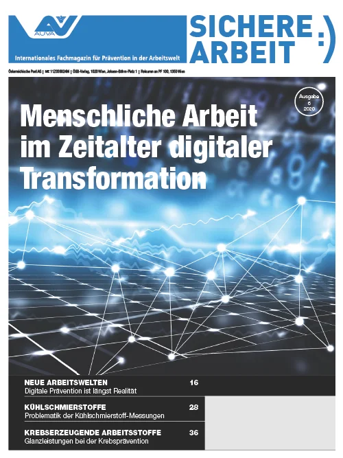 Sichere Arbeit Ausgabe 6 2020