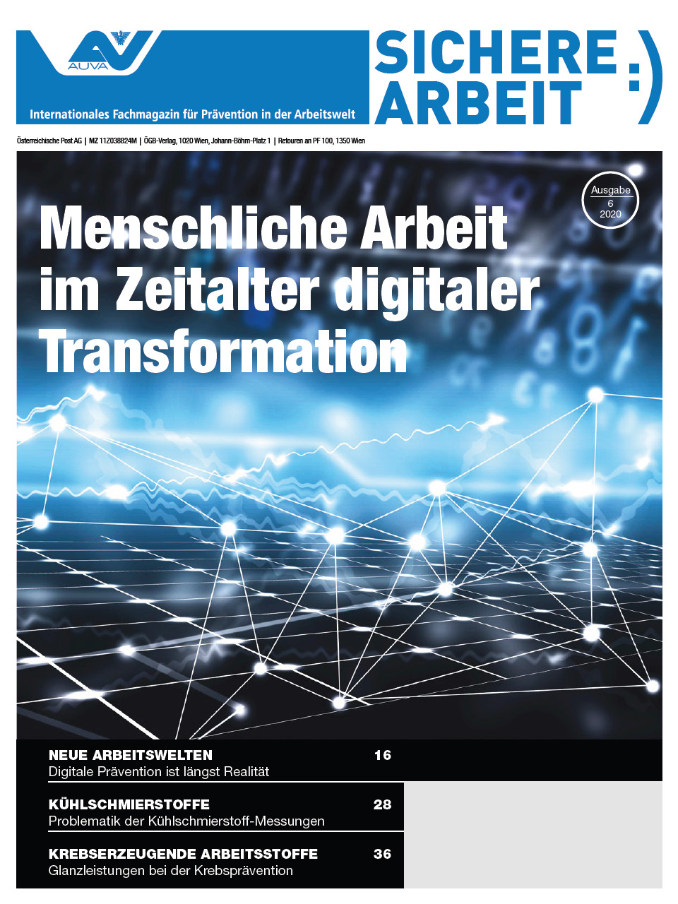 Sichere Arbeit Ausgabe 6 2020